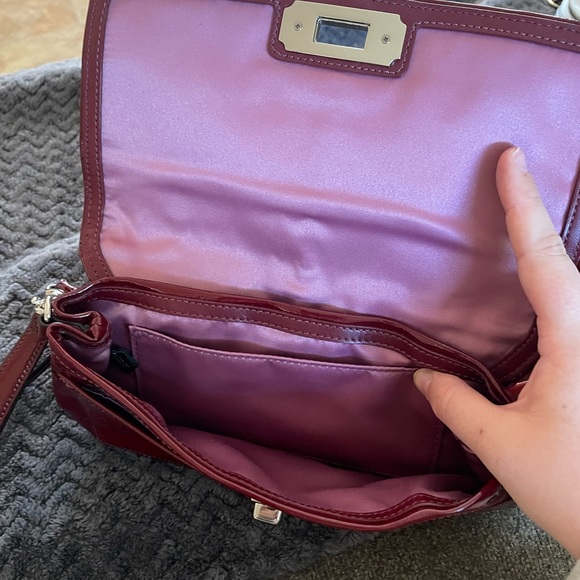 Red coach satchel - Picture 4 of 4